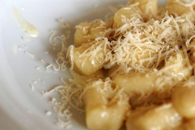 Gnocchi al gorgonzola gratinati