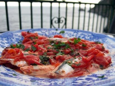 alici al pomodoro