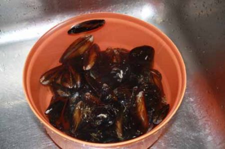 lavate le cozze