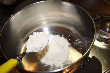 besciamella olio