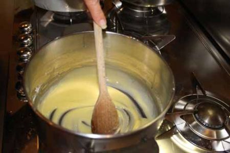 besciamella olio