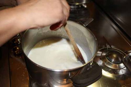 besciamella olio