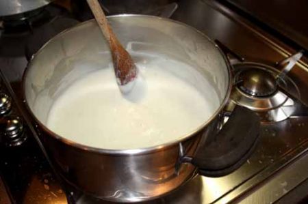 besciamella olio