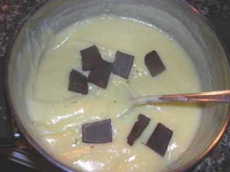 aggiungete il cioccolato