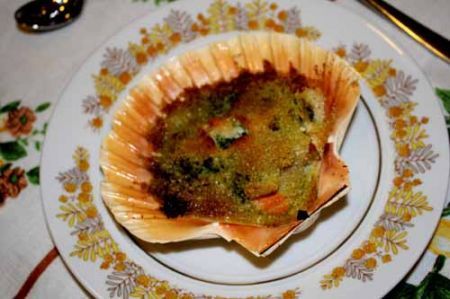 capesante ben gratinate