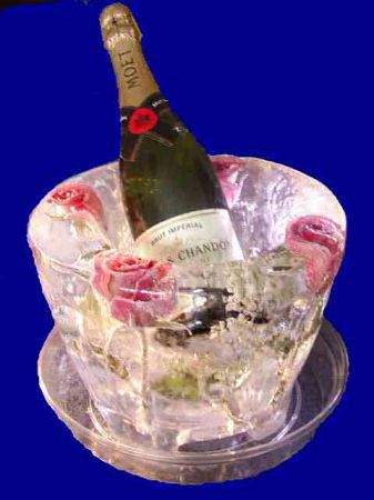 cestello champagne in ghiaccio
