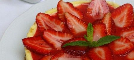 cheesecake fragole