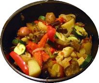 ciambrotta calabrese di verdure