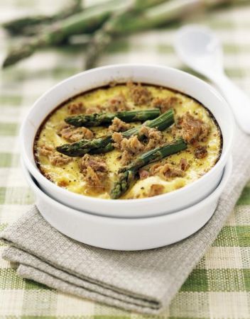 clafoutis di asparagi