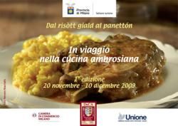 cucina tradizionale milanese Dal Risott Giald al Panetton