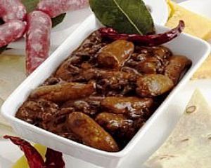 salsicce e fagioli messicani
