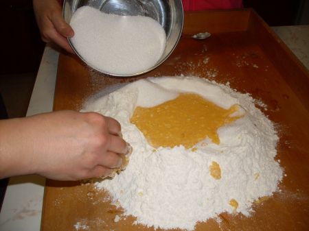 zucchero nell’ impasto