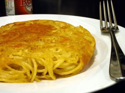 frittata di spaghetti