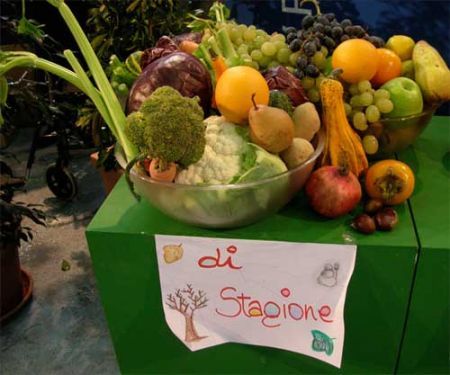 Frutta e verdura di stagione