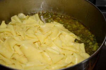 scolate le pappardelle