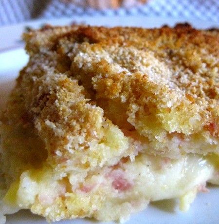 gateau di patate mortadella e primosale
