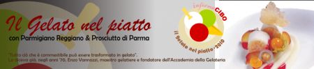 gelato nel piatto