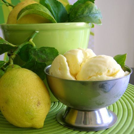 gelato al limone