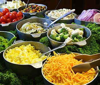 ingredienti oer insalata multicolore