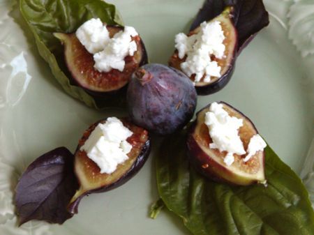 insalata con fichi e feta