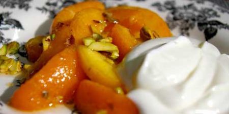 insalata di albicocche