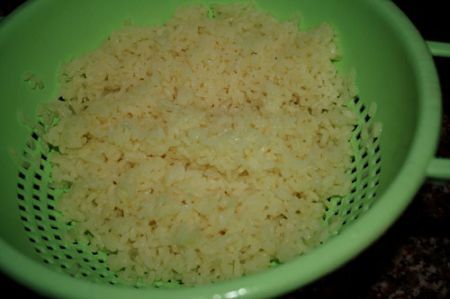 insalata di riso con il polpo