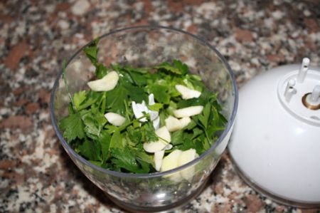 insalata di riso con il polpo