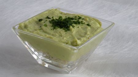 mousse di zucchine al basilico