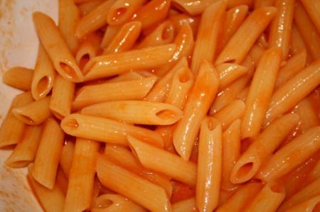 pasta alla carbonara rossa