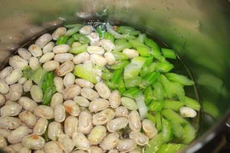 pasta e fagioli leggera