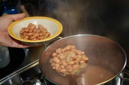 pasta e fagioli leggera