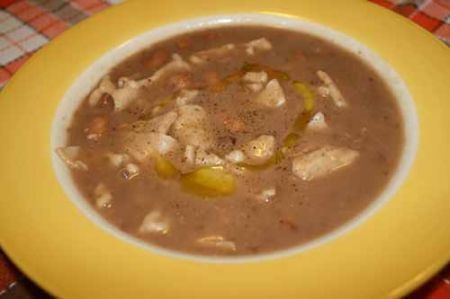 pasta e fagioli leggera
