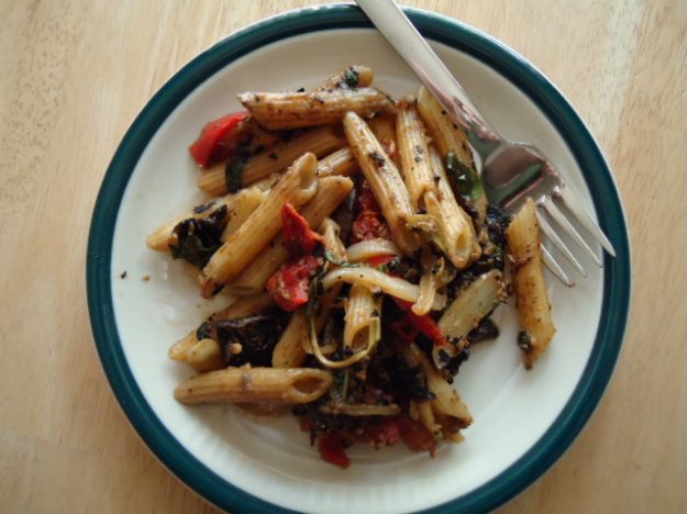 pasta integrale alle verdure