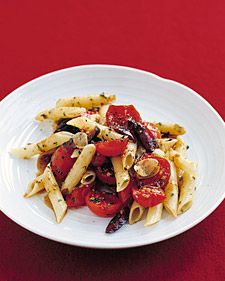 penne con olive