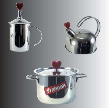 set pentole cuore
