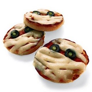 pizzette zombie per halloween