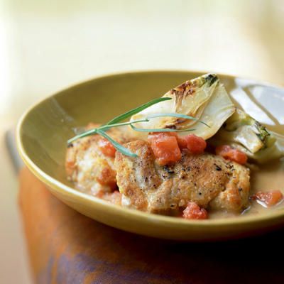 pollo con finocchio