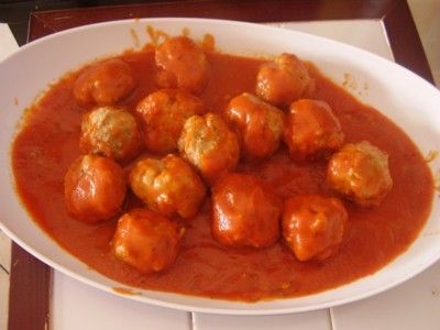 polpette di pollo al pomodoro
