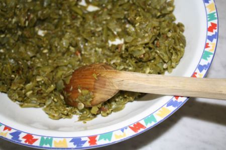 polpettone di fagiolini vanto della cucina ligure
