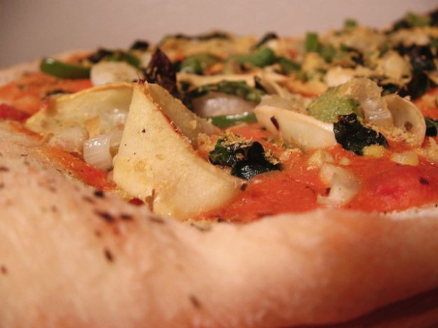 ricetta pizza vegan