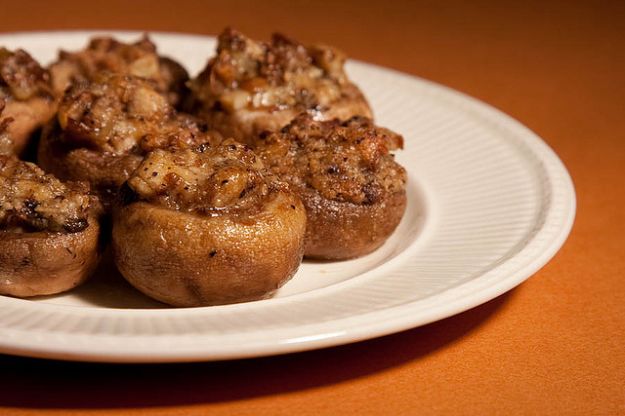 ricetta.dei funghi al forno