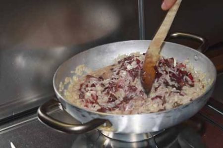 fate appassire il radicchio