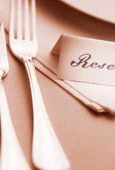 ristorante tavolo prenotato bollino di qualità