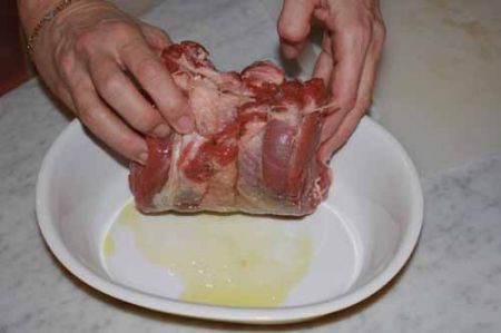 ungete con l’olio