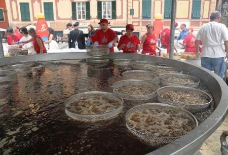 sagra del pesce di Camogli