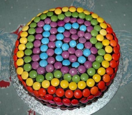 torta agli smarties