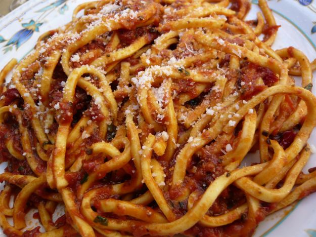 spaghetti alla chitarra