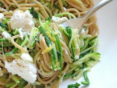 spaghetti con zucchine