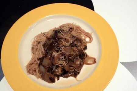 spaghetti riso radicchio 00