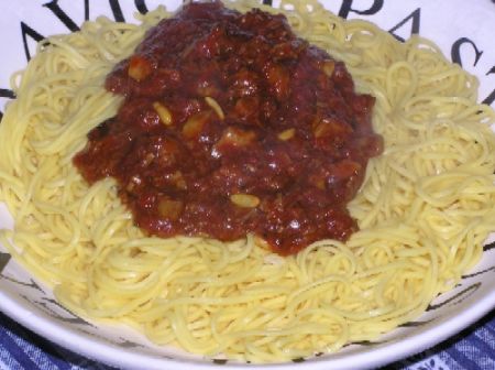 Sugo di funghi porcini